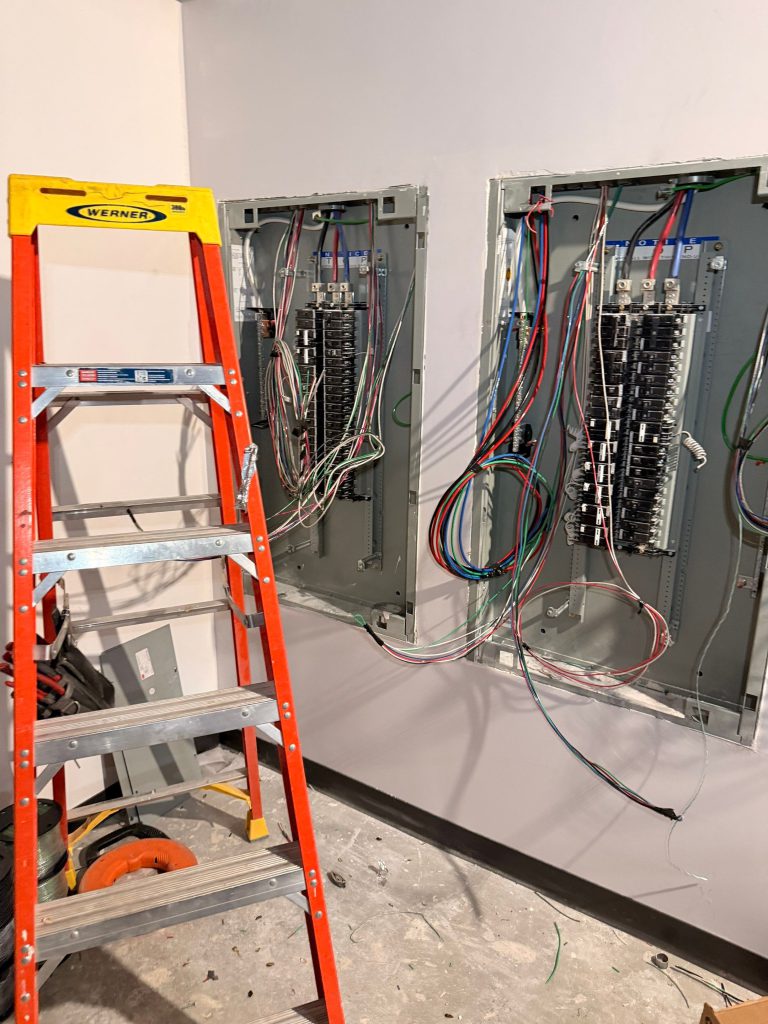 Commercial conduit installation by LG Electric