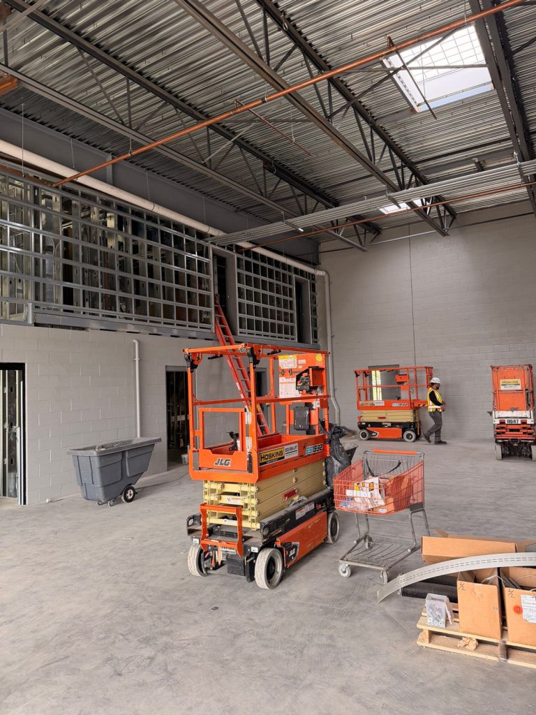 LG Electric commercial electrical project in Southern California
