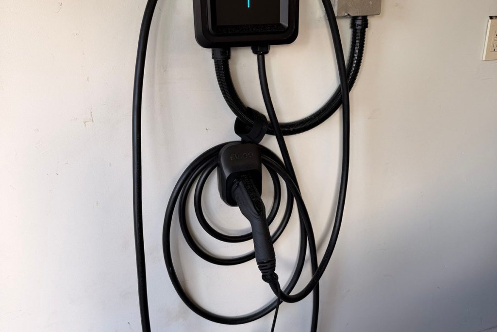 LG Electric EV charger installation